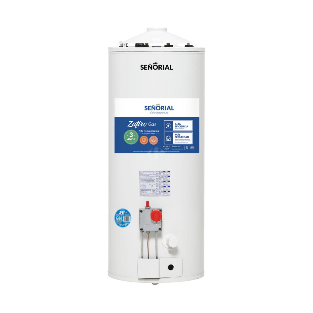 TERMOTANQUE SEÑORIAL 50AR  -  50 litros